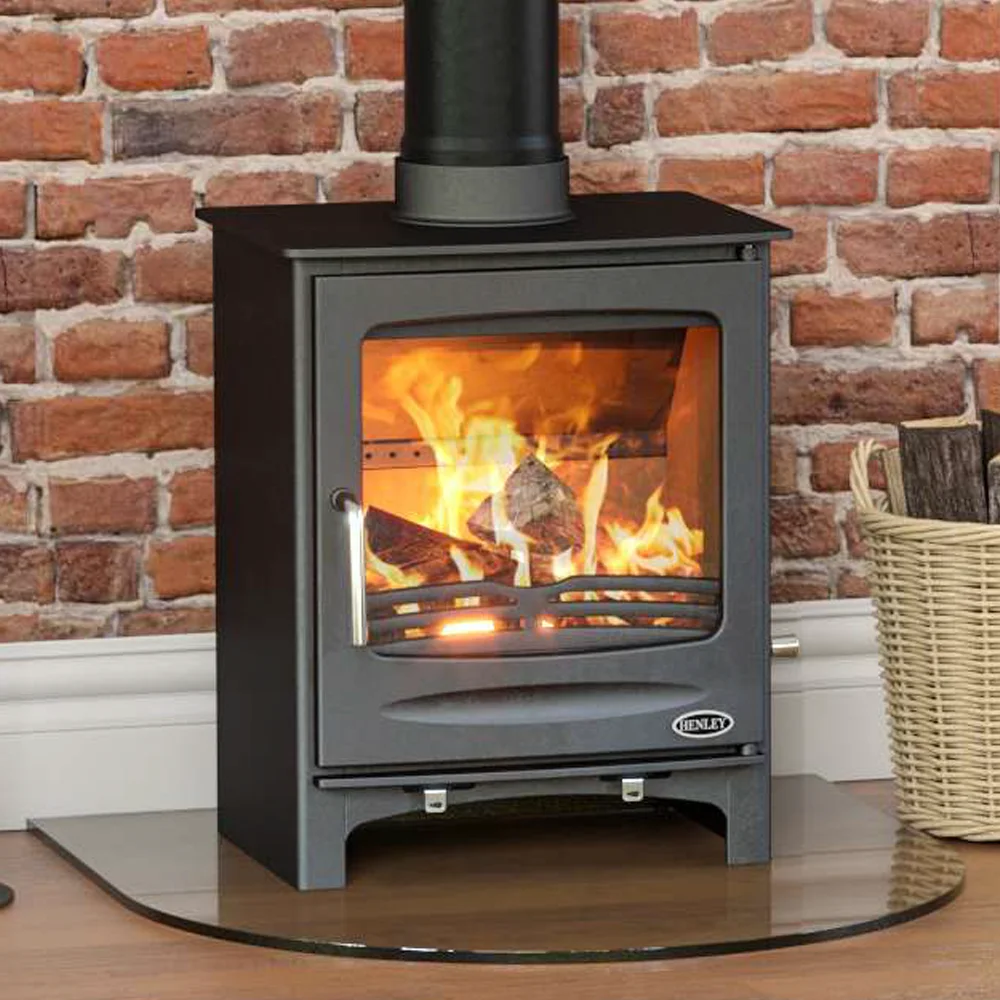 Henley Sherwood Matt Black 8kw Stove