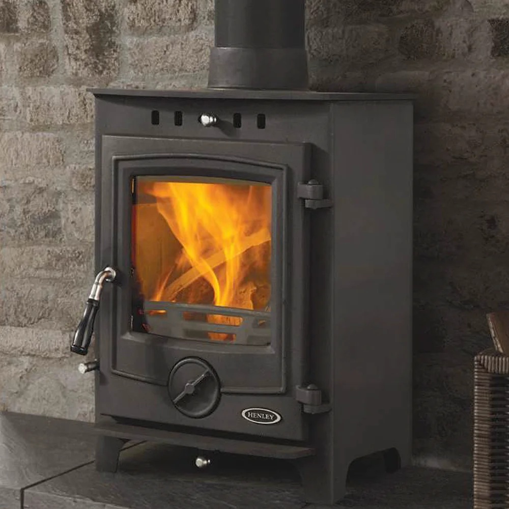 Henley Thames Multifuel Matt Black 4.5kw Stove