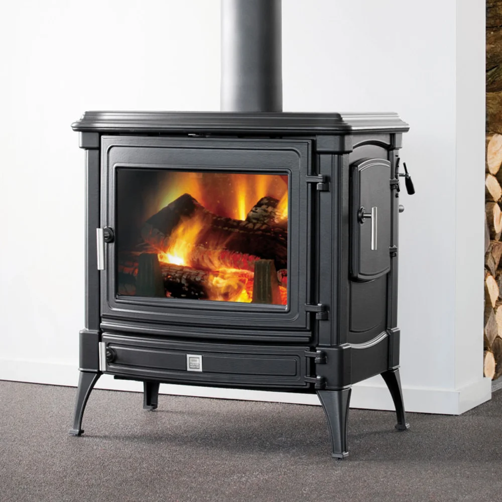 Stanford 80 Multifuel Graphite Matt Black 9kw Stove