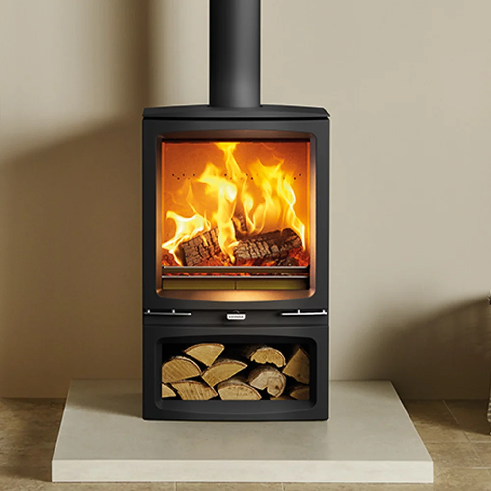 Stovax Woodburning Eco Stove with Cast Iron Top Plate